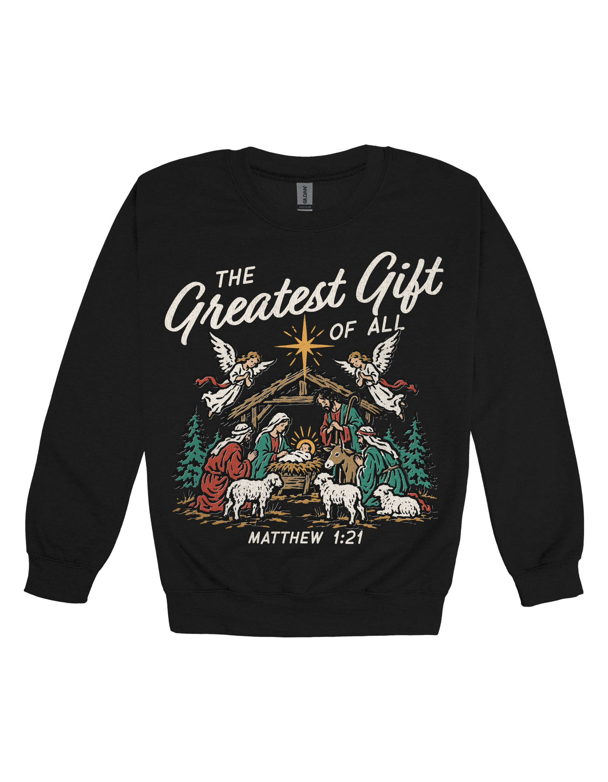 The Greatest Gift Holiday Crewneck