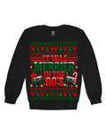It Was Merrier in the 90s Retro Christmas Sweatshirt, Unisex