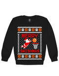 Merry Swishmas Christmas Crewneck, Unisex Holiday Sweatshirt
