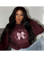 Very Demure Crewneck, Funny Graphic Sweatshirt, Unisex