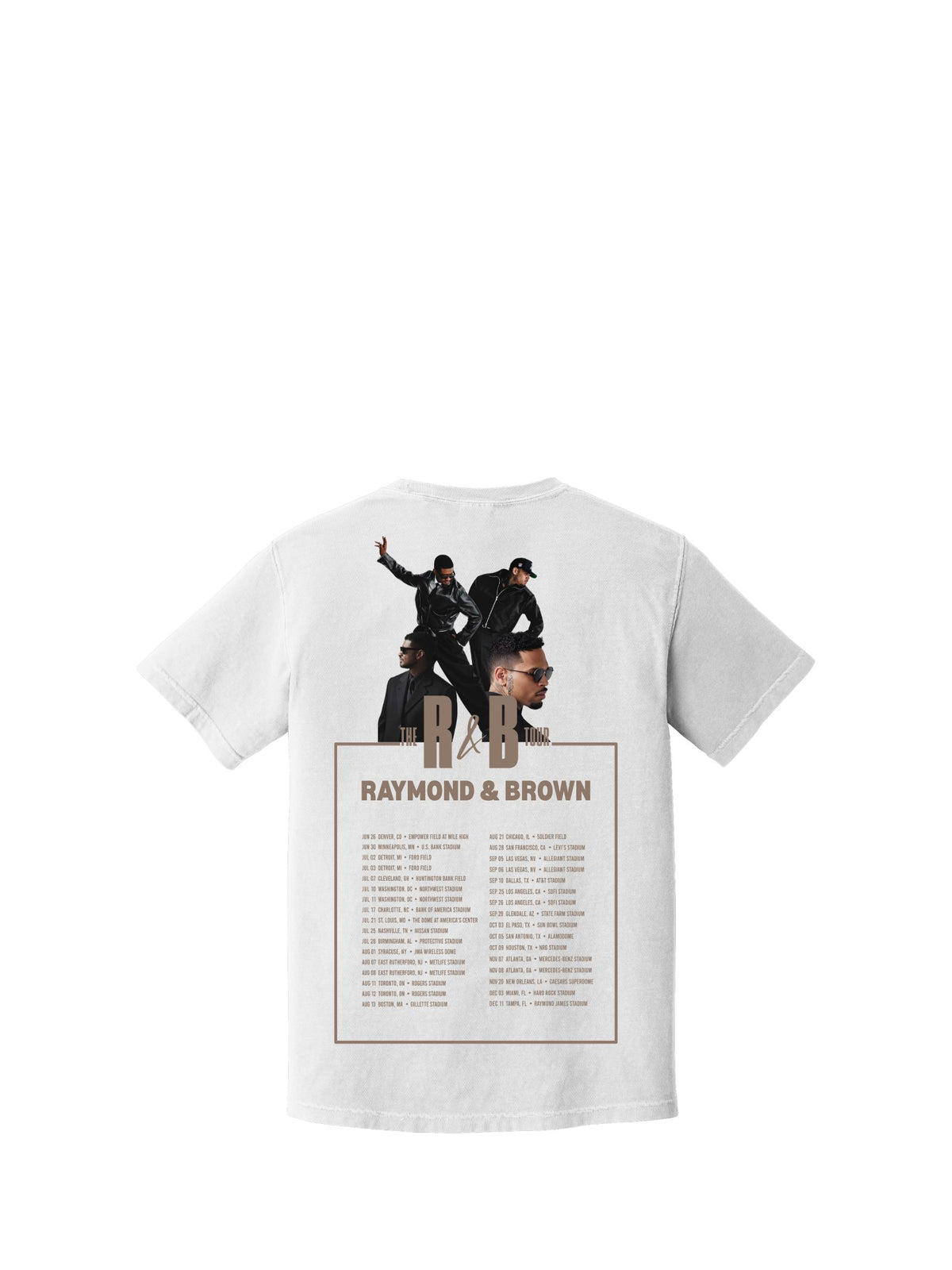 RAYMOND & BROWN TOUR