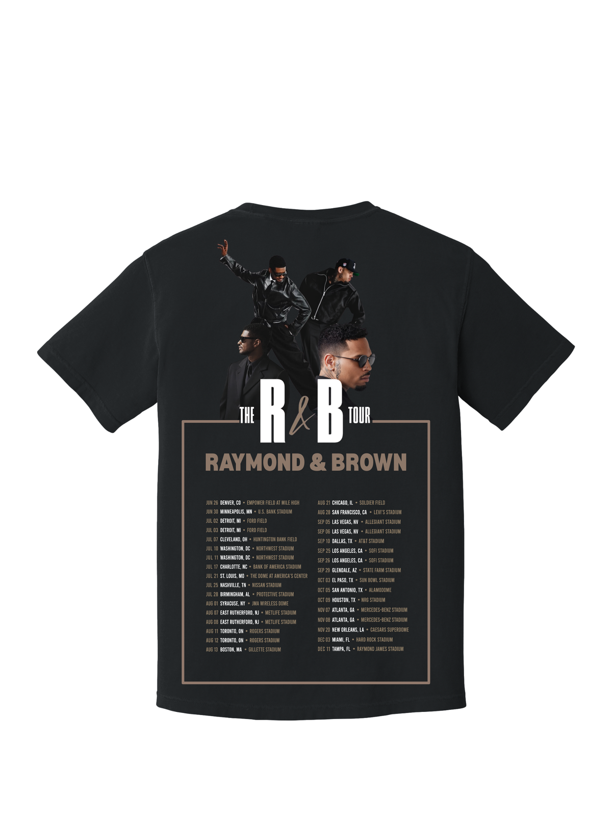 RAYMOND & BROWN TOUR