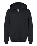 Gildan 18600B - Youth Heavy Blend Blank Full-Zip Hooded Sweatshirt