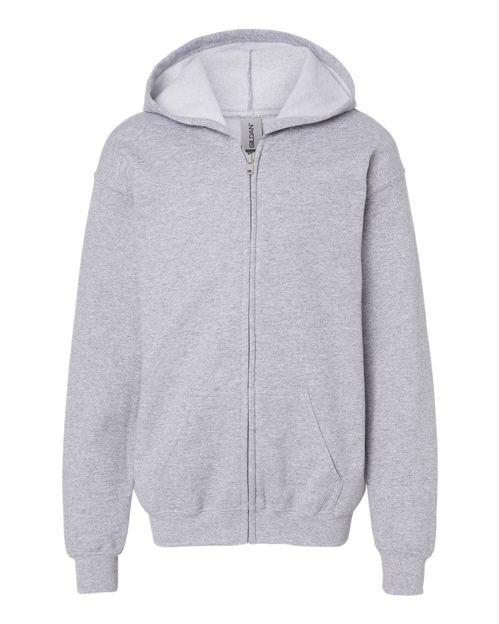 Gildan 18600B - Youth Heavy Blend Blank Full-Zip Hooded Sweatshirt