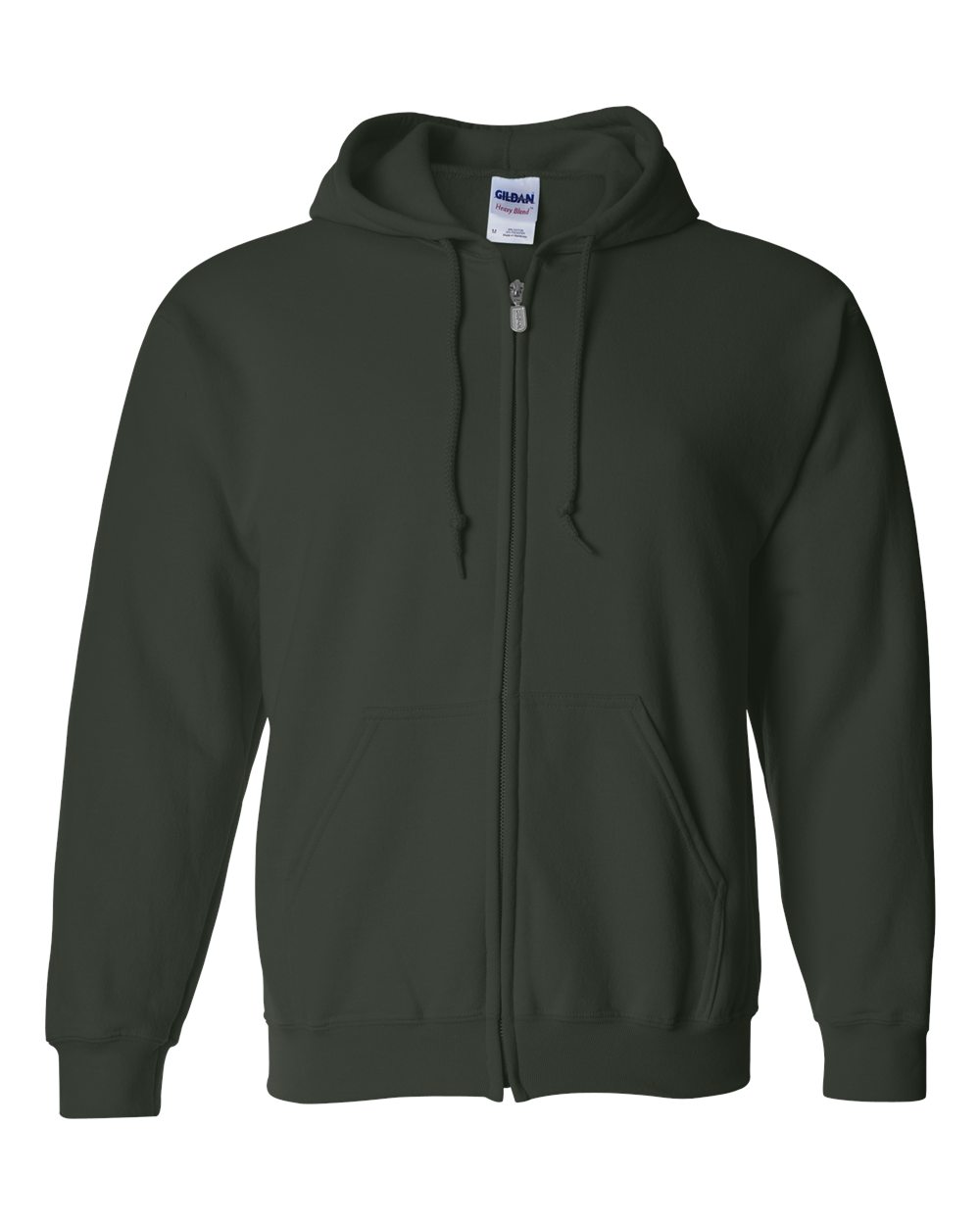 Gildan 18600 - Heavy Blend Blank Full-Zip Hooded Sweatshirt