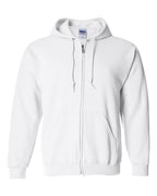 Gildan 18600 - Heavy Blend Blank Full-Zip Hooded Sweatshirt
