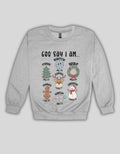 God Says I Am Christian Crewneck, Faith Sweatshirt, Unisex