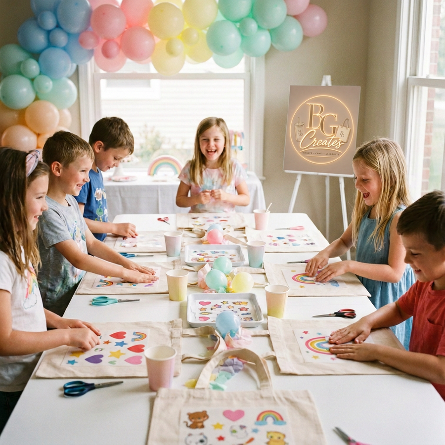 Kids Experience: Custom Totes